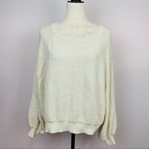 Free People Oversized Long Sleeve Sweater Size S